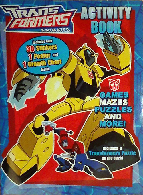Transformers Animated Activity Book