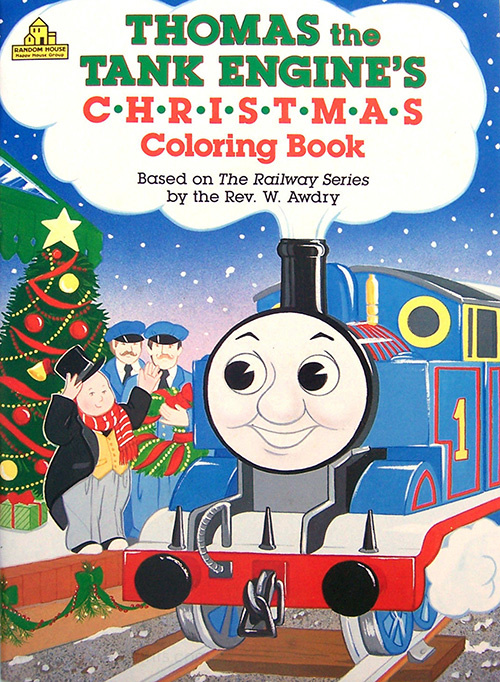 Thomas & Friends Christmas Coloring Book