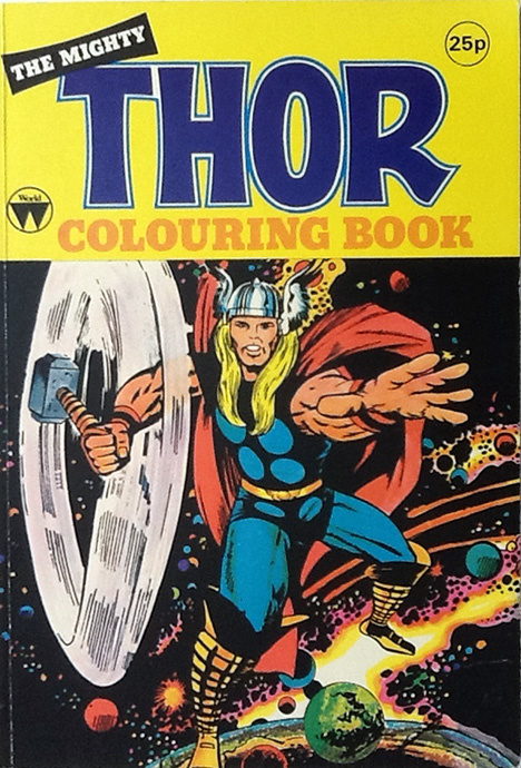 Marvel Super Heroes Thor Coloring Book
