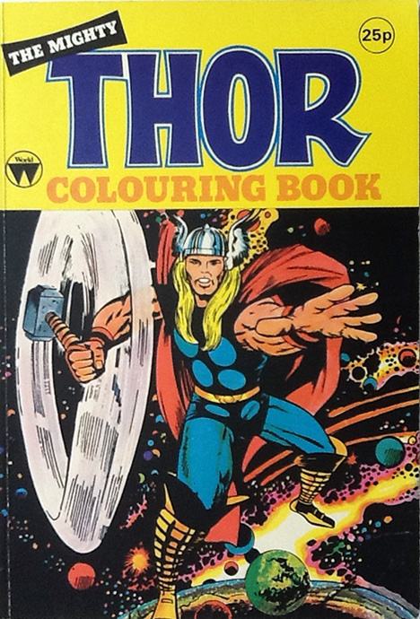 Marvel Super Heroes Thor Coloring Book