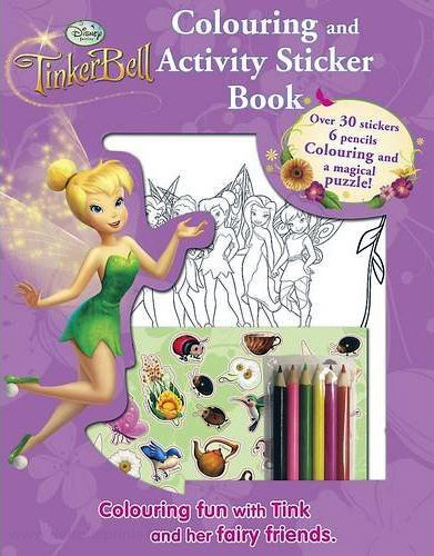 Fairies, Disney Coloring and Activity Book