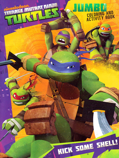 Kickin' It Old School Coloring Book (Teenage Mutant Ninja Turtles) [Book]