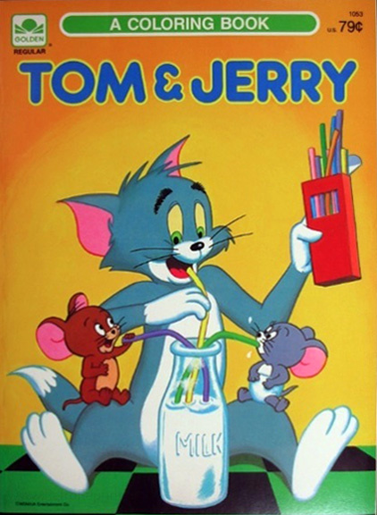 Tom & Jerry Coloring Book