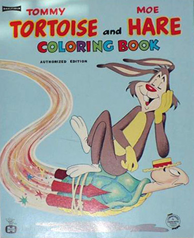 Tommy Tortoise & Moe Hare Coloring Book