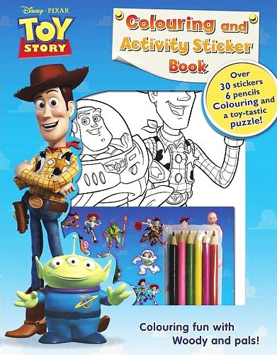 Toy Story Coloring and Activity Book