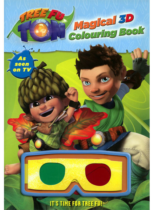 Tree Fu Tom 3D Coloring Book