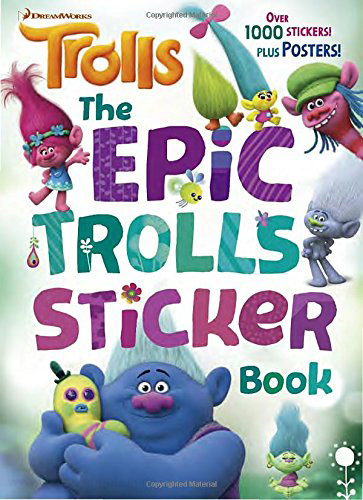 Trolls, Dreamworks The Epic Trolls Sticker Book