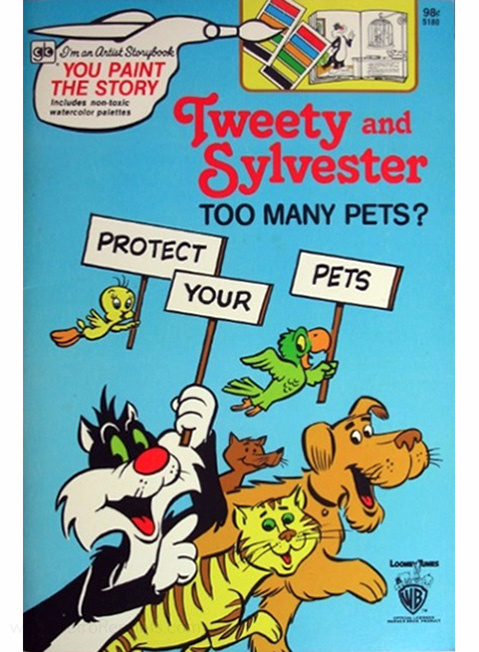 Sylvester & Tweety Too Many Pets