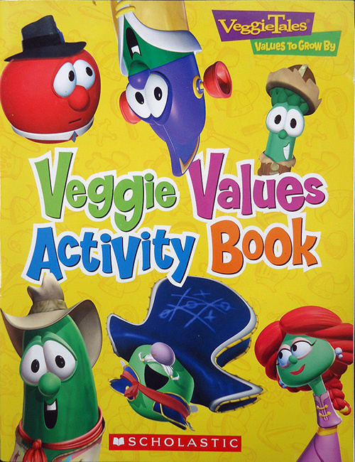 Veggietales Jumbo Coloring & Activity Book - lolita-dp