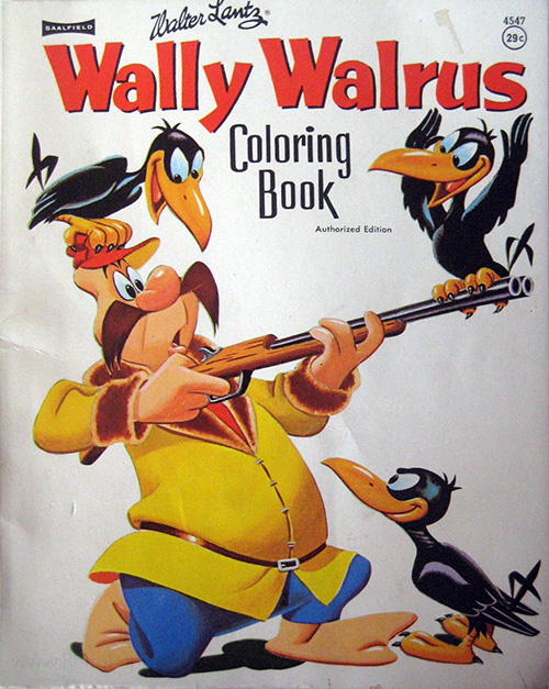 Wally Walrus Coloring Book