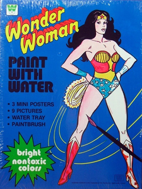 Wonder Woman Paint with Water