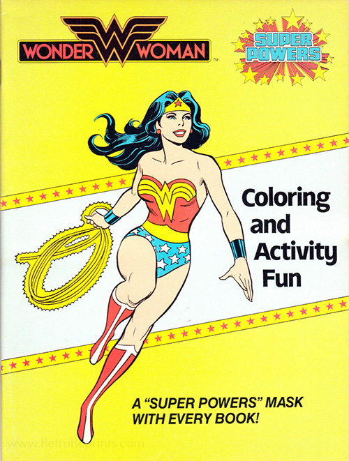 Super Powers Wonder Woman Coloring and Activity Book