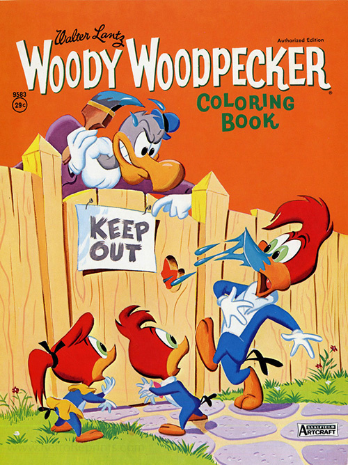 Woody Woodpecker Coloring Book