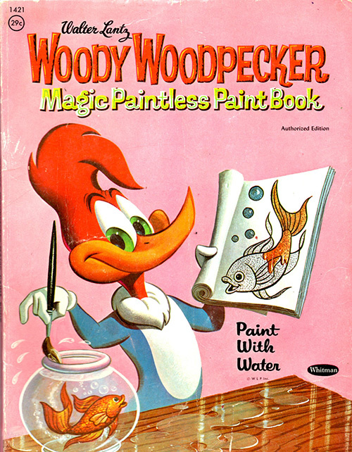 Woody Woodpecker Paint with Water