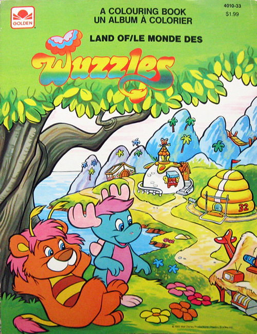 Wuzzles Coloring Book