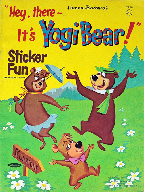 Hey There, It's Yogi Bear! Sticker Fun