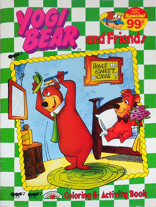 Yogi Bear Coloring and Activity Book