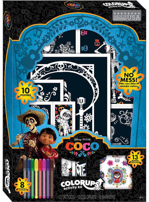 Coco, Pixar's Color-Up Activity Kit