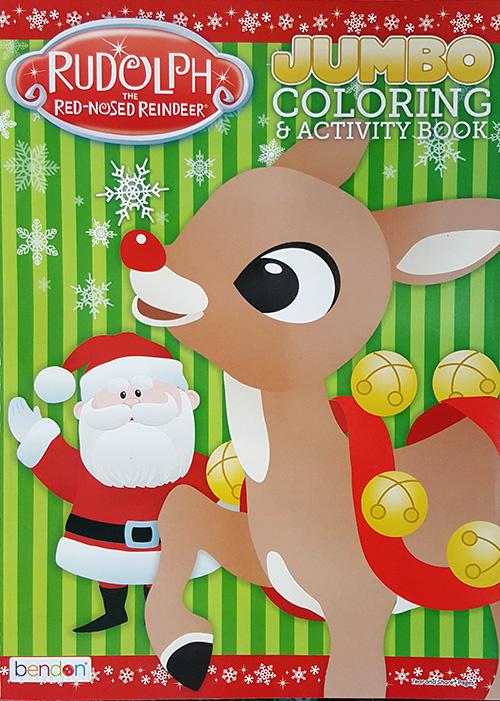 Rudolph the Red-Nosed Reindeer Coloring and Activity Book