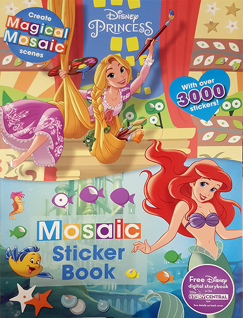 Princesses, Disney Mosaic Sticker Book