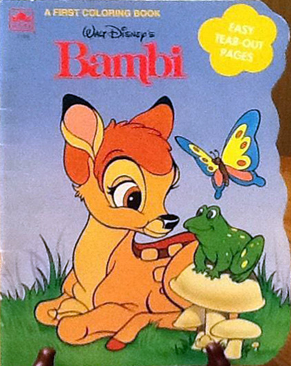 Bambi. First Coloring Album - Disney - Book New on Sale!