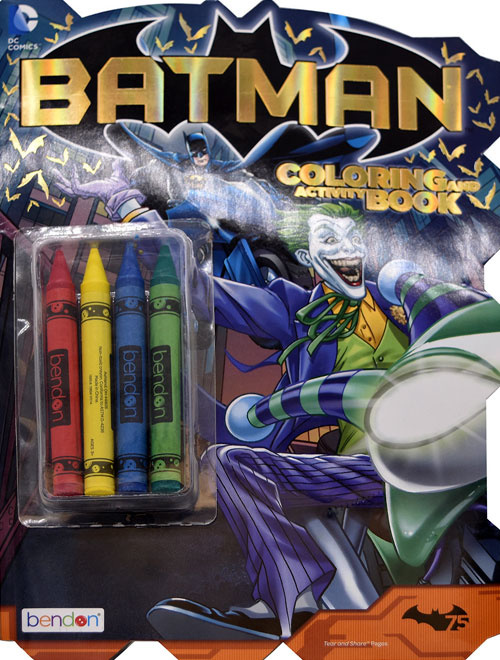Batman Coloring and Activity Book