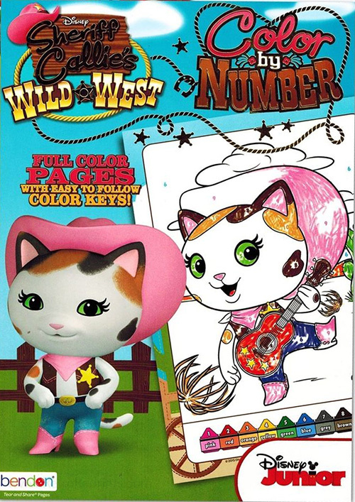 Sheriff Callie's Wild West Color by Number