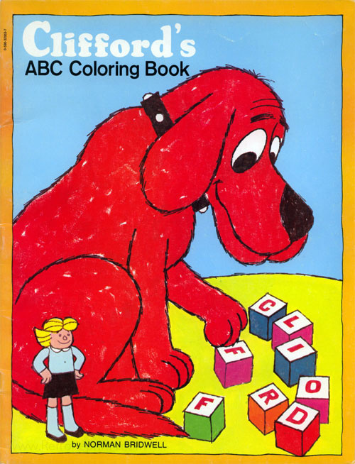 Clifford the Big Red Dog Coloring Books Coloring Books at Retro