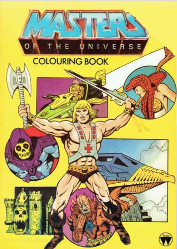 He-Man and the Masters of the Universe Coloring Book