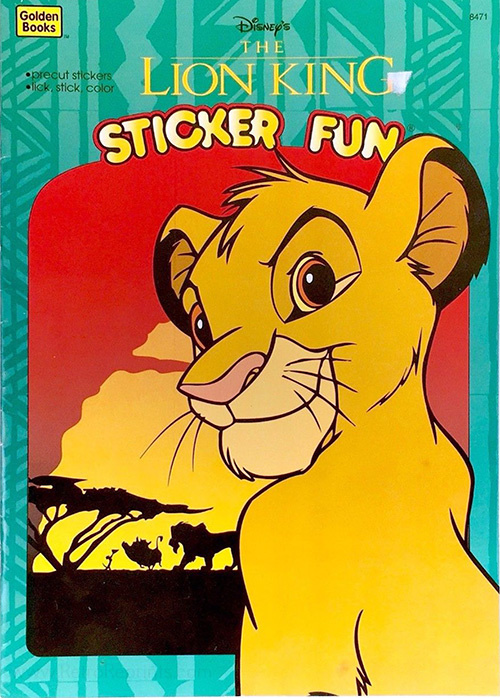 Lion King, The Sticker Fun