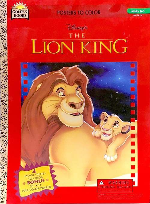 Lion King, The Coloring Book