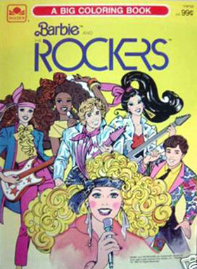 Barbie & the Rockers Coloring Book