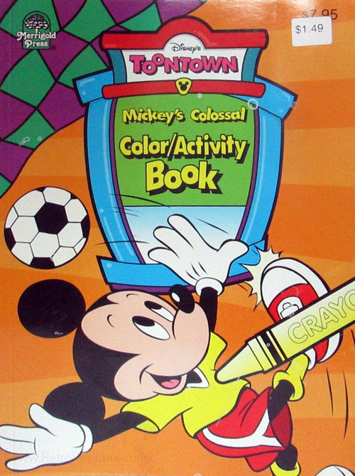 Mickey Mouse and Friends Coloring and Activity Book