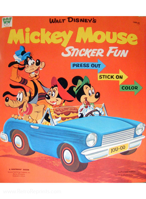 Mickey Mouse and Friends Sticker Fun