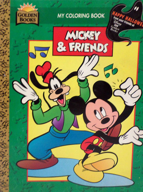 Mickey Mouse and Friends Coloring Book