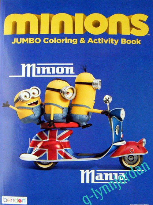 Minions Coloring Book