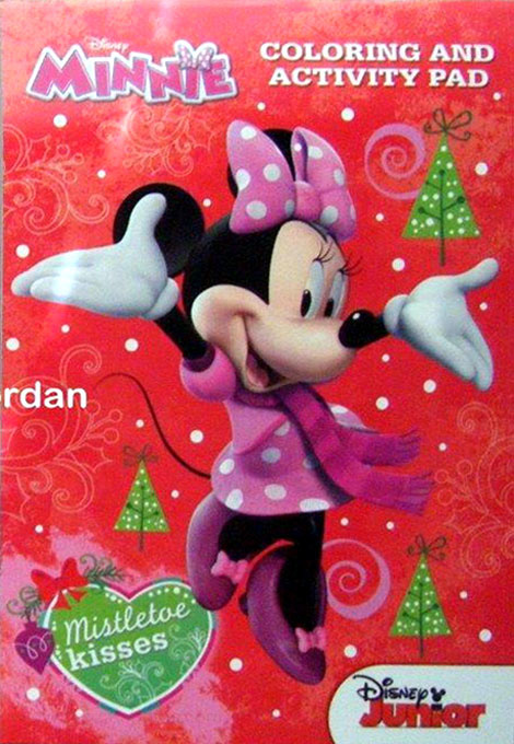 Minnie Mouse Mistletoe Kisses