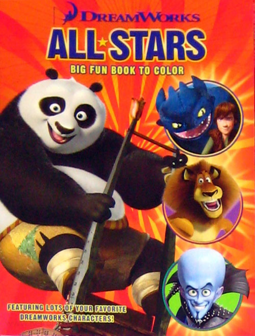 Dreamworks Collections Coloring Book