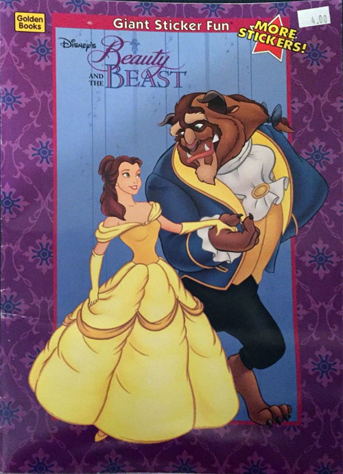 Beauty & the Beast Sticker Fun