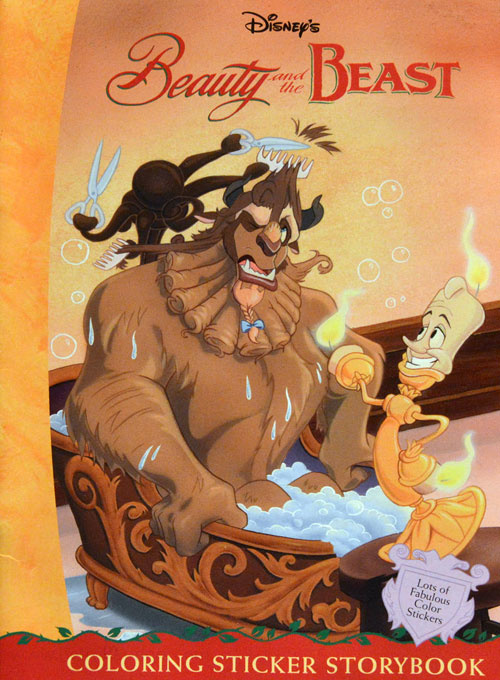 Beauty & the Beast Coloring Book