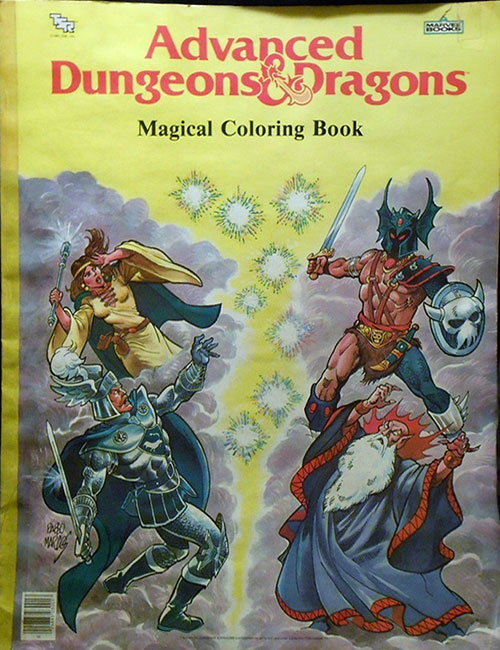 Dungeons & Dragons Coloring Book