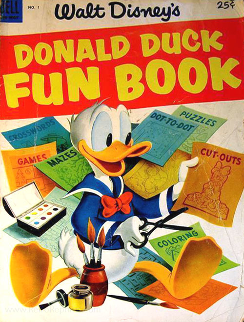 Donald Duck Fun Book