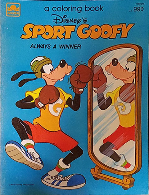 Goofy Coloring Book