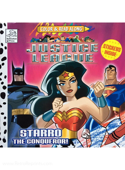 Justice League Starro the Conqueror!  Coloring Books at Retro Reprints -  The world's largest coloring book archive!