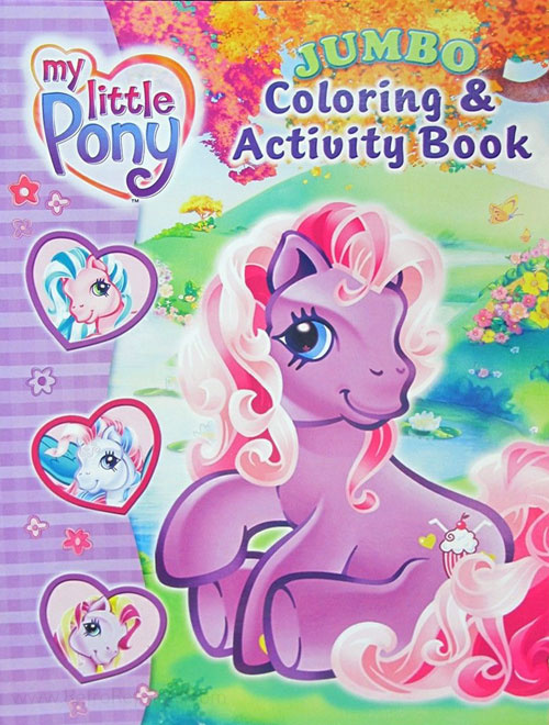 My little pony jumbo coloring book by My little pony , Paperback