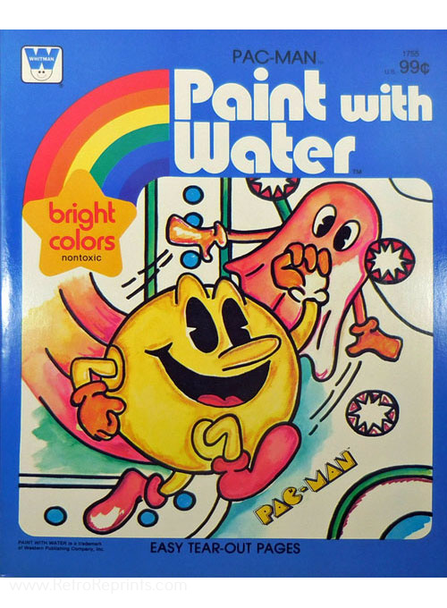Pac-Man Paint with Water