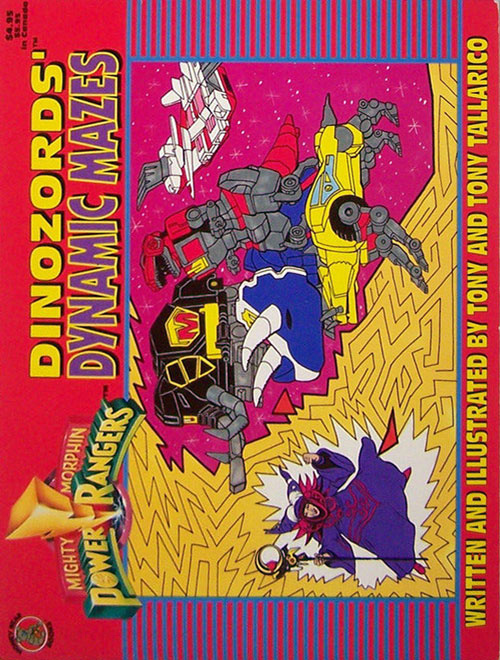Mighty Morphin Power Rangers Dinozords' Dynamic Mazes