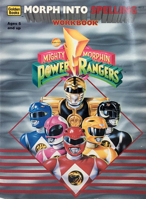 Mighty Morphin Power Rangers Morph into Spelling