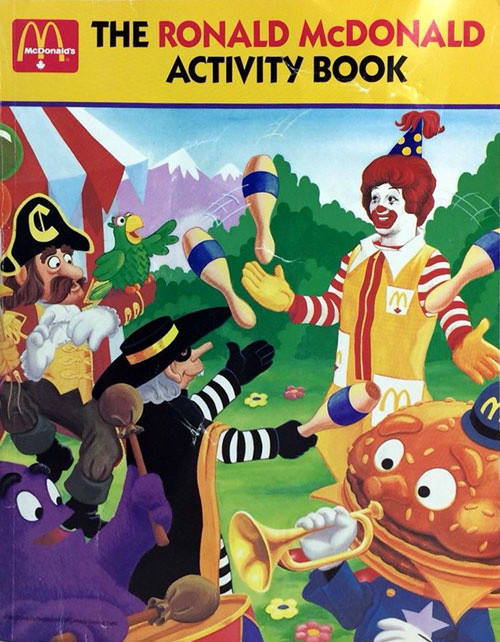 Ronald McDonald Activity Book