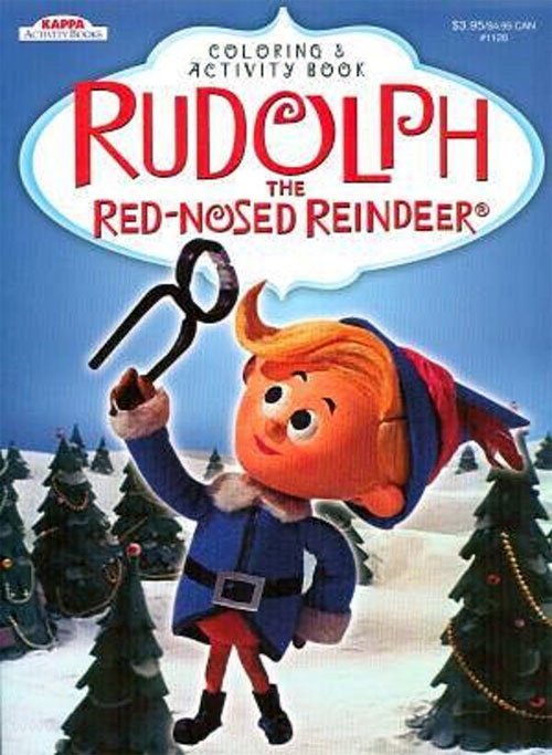Rudolph the Red-Nosed Reindeer Coloring and Activity Book